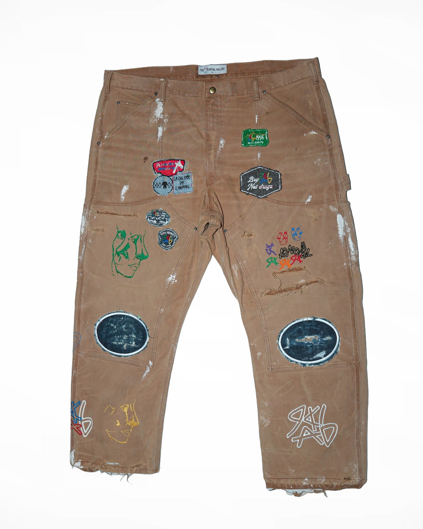 ABnormal Gallery Custom Painted Carpenter Pants