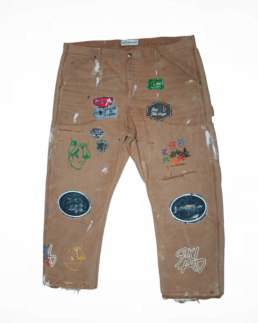 ABnormal Gallery Custom Painted Carpenter Pants